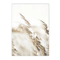 Nordic Reed Grass Landscape Canvas Wall Art Print for Living Room Decor by Axyaa