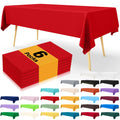 Axyaa Waterproof Plastic Table Covers 54X108inch