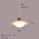Axyaa Nordic Chestnut Pendant Lamp for Bedroom Dining Room