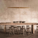 Axyaa Modern Wooden Pendant Lights for Kitchen Island, Dining Room & Office