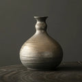 Axyaa Coarse Pottery Vase: Japanese Ceramic Flower Arrangement Zen Home Decor