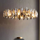 Axyaa Crystal Chandelier, Pendant Lamp for Living Room and Dining Room