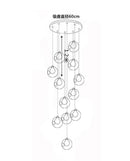 Axyaa Modern LED Chandelier for Indoor Dining Room Lighting