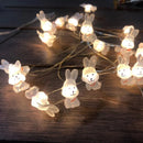 Axyaa LED Carrot Fairy Lights for Easter Home Decoration