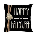 Axyaa Halloween Pumpkin Print Pillow Cover 45x45 - Festive Home Decor & Holiday Gift