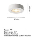 Axyaa 10W Ultra Thin LED Downlight Ceiling Light COB Spotlight for Display Cabinet Wine Cabinet