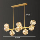 Axyaa Modern LED Pendant Light Chandeliers for Living Room and Dining Room