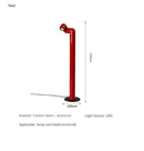 Axyaa Spanish Water Pipe Rotating Spotlight Floor Lamp for Home Decor
