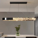 Axyaa Crystal Chandelier Pendant Light for Living and Dining Room Luxe Lighting