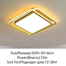 Axyaa LED Ceiling Lamp Remote Control Dimming Living Room Dining Room Modern Fixtures