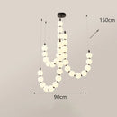 Nordic Style Axyaa Ceiling Lamps for Living Room Staircase Hanging Indoor Lighting