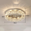 Axyaa Luxury Crystal LED Ceiling Lamps for Elegant Home Lighting