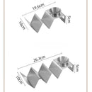 Axyaa Stainless Steel Taco Crepe Rack Tower for Organized Kitchen Storage