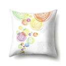Axyaa Creative Weeping Pillow Case, 45x45cm, Boys Girls, Different Painting Styles