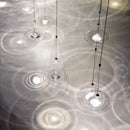 Axyaa Water Drop Chandelier: Modern Nordic Minimalism Saucer Pendant Light