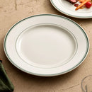 Axyaa High Temp Ceramic Steak Plate – Special Oval Fish Plate for Western Restaurants