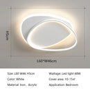 Axyaa Modern Circular LED Ceiling Light for Bedroom and Study