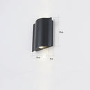 Axyaa Waterproof LED Wall Lights for Indoor Outdoor Home Decor Lighting