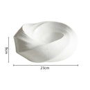 Axyaa Ceramic Dinner Plate Set - Restaurant Dessert Snack Soup Cooking Hotel Tableware