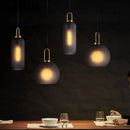Axyaa Luxury Glass Ball Pendant LED Lights for Elegant Home Decor