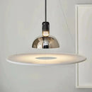 Axyaa LED Saucer Ceiling Chandelier - Modern Artistic Design for Dining and Bedroom Lighting