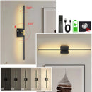 Axyaa 3CCT Wireless LED Wall Sconce with Touch Switch ON/OFF