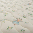 Axyaa Floral Summer Blanket & Pillowcase Set - Soft Knitted Duvet, Breathable & Skin-Friendly