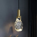 Axya Crystal Pendant Light: Elegant Bedroom Lighting for a Luxurious Ambience