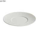 Axya Ceramic Pasta Steak Plate Set