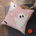 Axyaa Halloween Velvet Cartoon Embroidered Pillowcase Sofa Decoration Bou016