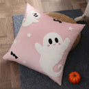 Axyaa Halloween Velvet Cartoon Embroidered Pillowcase Sofa Decoration Bou016