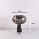 Axyaa Geometric Glass Vase Flower Arranger Terrarium Home Decor Accessory