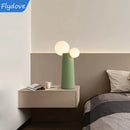 Axyaa Cactus Glass Ball LED Table Lamp for Bedroom Living Room