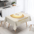 Axyaa Ramadhan Karim Decor Tablecloth - Waterproof & Stain Resistant