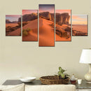 Axyaa Wadi Rum Valley Canvas Wall Art Home Decor Poster Landscape Painting