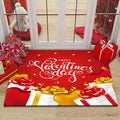 Axyaa Christmas New Year Entrance Door Mat Non-Slip Floor Decor