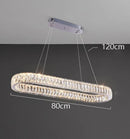 Axyaa Crystal Chandelier: Modern Stair Pendant Lamp for Living Room, Interior Lighting