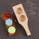 Axyaa Wood Cake & Mooncake Mold: Eco-Friendly Animal Flower Pastry Multilattice Mold