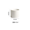 Axyaa Solid Color Ceramic Dinner Plates for Hotel & Restaurant Tableware