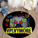Axyaa Round Rugs Living Room Floor Mats Children's Carpet Bedroom Home Decor
