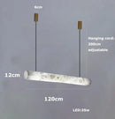 Axyaa Marble Collection LED Chandelier Lighting Fixture