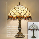 Axyaa Glass Table Lamp LED Luxury for Living Room Bedroom Villa Hotel