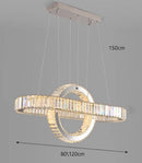 Axyaa Modern Glass Pendant Chandeliers for Living and Dining Rooms