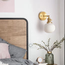 Axyaa Ceramic Ball LED Wall Lamp for Home Decor