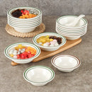 Axyaa Melamine Dessert Bowl Set – Kitchen Tableware for Ramen, Rice, and Sugar