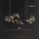 Axyaa LED Ceiling Lights: Modern Bedroom & Dining Room Chandelier