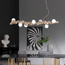 Axyaa LED Pendant Chandeliers for Modern Home Decor and Indoor Lighting