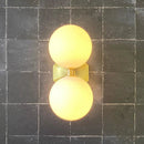 Axyaa Minimalist Copper Wall Lamp for Bathroom, Corridor, Staircase - Retro Design