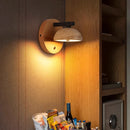 Axyaa Yellow Travertine LED Wall Light - Vintage Industrial Bedroom Lamp