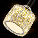Axyaa Crystal Chandelier Pendant Light for Living Room and Bedroom
